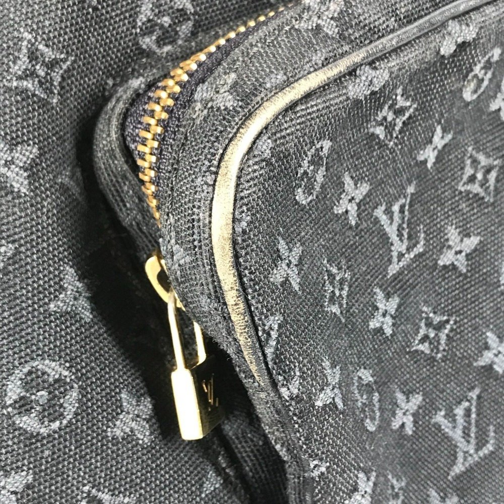 LOUIS VUITTON M92455 Monogram Denim Montsouris GM Backpack Rucksack Women's T... - Picture 11 of 16